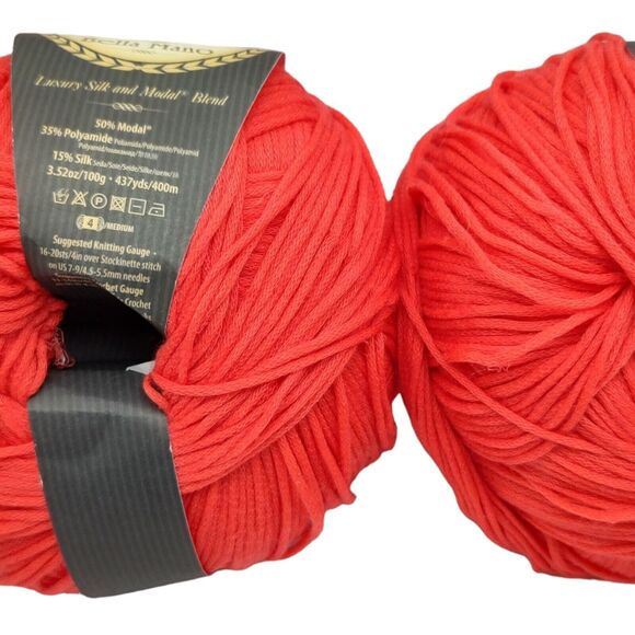 2 Skeins: EY Select Bella Mano Luxury Silk and Modal Blend Yarn #09 The Thinker - Picture 2 of 6